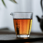 hand hammered japanese borosilicate glass fairness cup 6.8oz