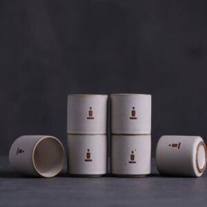 handmade japanese wabi-sabi zen tea cup ceramic