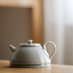 japanese celadon ceramic teapot full product view