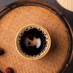handcrafted japanese jian zhan maple leaf tenmoku tea cup