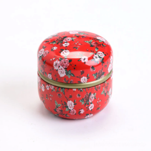 japanese matcha canister style a floral airtight tea storage