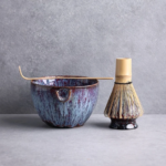 complete 14oz authentic japanese matcha set with whisk bowl chashaku naoshi holder