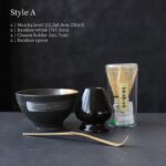 style a japanese matcha set complete with chawan chasen chashaku naoshi