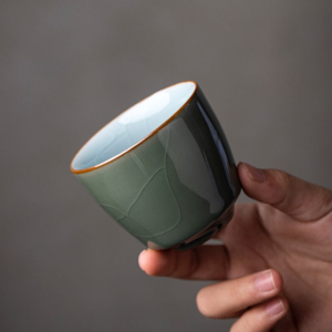 handcrafted japanese ceramic japanese tea cup 3.7oz multiple colors