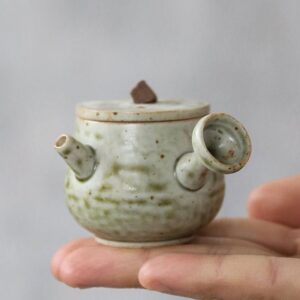 handcrafted mini japanese ceramic teapot multiple styles display