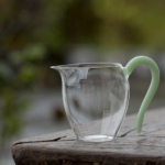 7.4oz mini Japanese glass fairness cup tea pitcher main product view