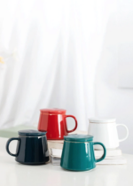 minimalist loose leaf tea infuser mug full product view