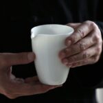 mutton fat jade porcelain japanese fairness cup gong dao bei main view