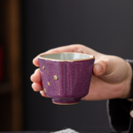 vintage japanese kintsugi inspired ceramic tea cup collection