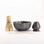 complete vintage japanese matcha set full product view