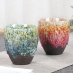 wabi-sabi japanese kiln change ceramic tea cup main product view