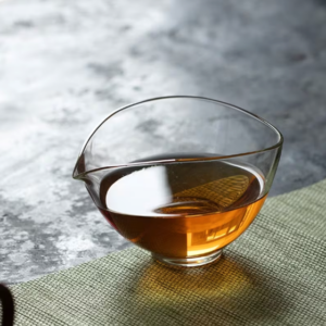 wide mouth glass fairness cup gong dao bei japanese tea茶具